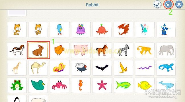 scratchjr圖文教程:第一章舞會【下】 ScratchJR少兒編程啟蒙教程:第一章:舞會(下)-少兒編程教育網