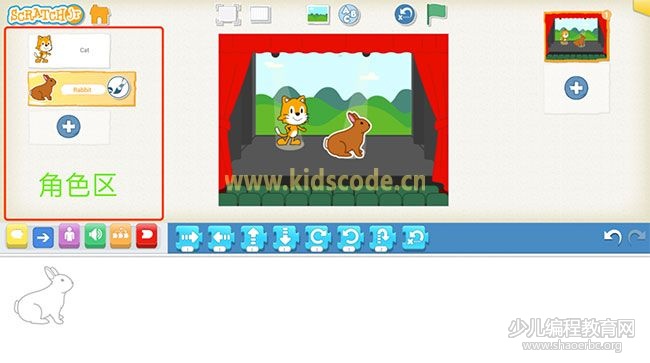scratchjr圖文教程:第一章舞會【下】 ScratchJR少兒編程啟蒙教程:第一章:舞會(下)-少兒編程教育網