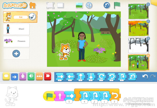 ScratchJr：少兒編程教育啟蒙神器！-少兒編程教育網