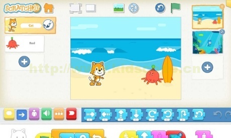 ScratchJr 更適合從小接觸平板的孩子們-少兒編程教育網